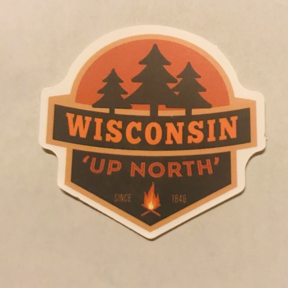 Wisconsin Matte Finish PVC Removable Waterproof Decor Accent St… - Picture 4 of 9